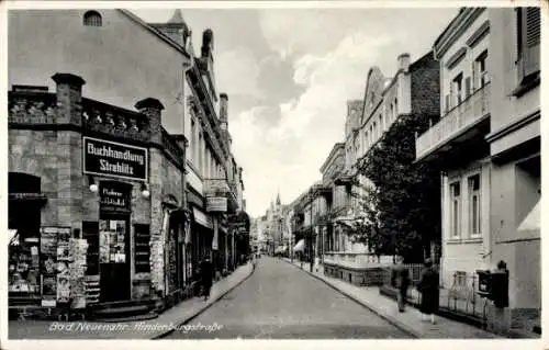 Ak Bad Neuenahr Ahrweiler Rheinland Pfalz, Hindenburgstraße, Buchhandlung