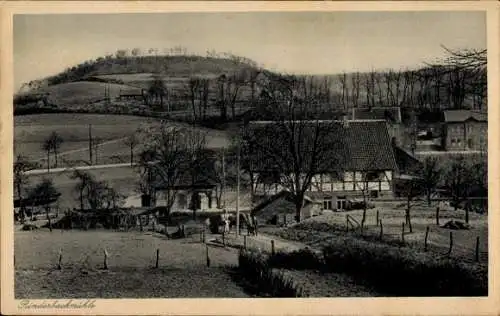 Ak Laupendahl Kettwig vor der Brücke Kettwig Essen im Ruhrgebiet, Rinderbachmühle