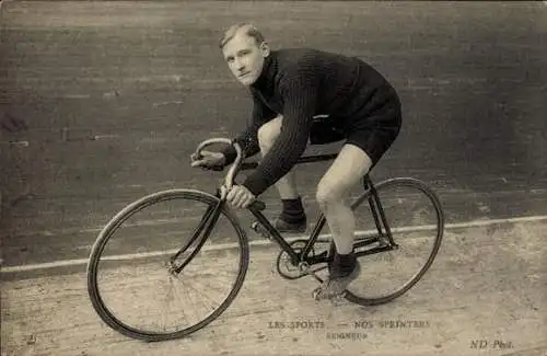 Ak Radrennfahrer Seigneur, französischer Sprinter