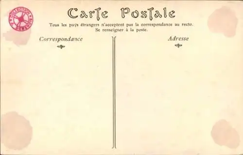 Ak Radrennfahrer Dupont, französischer Sprinter