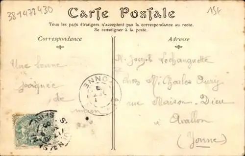 Ak Radrennfahrer Vermond, französischer Sprinter