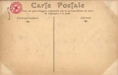 Ak Radrennfahrer Deschamps, französischer Sprinter