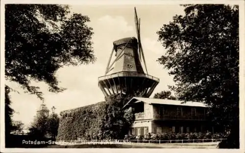 Ak Potsdam Sanssouci, Historische Mühle