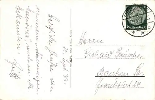 Ak Schirgiswalde in der Lausitz, Gesamtansicht