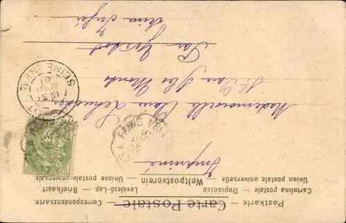 Künstler Ak Mädchen, Portrait