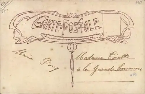 Ak Frau beim Telefonieren, Telefon, Blumen