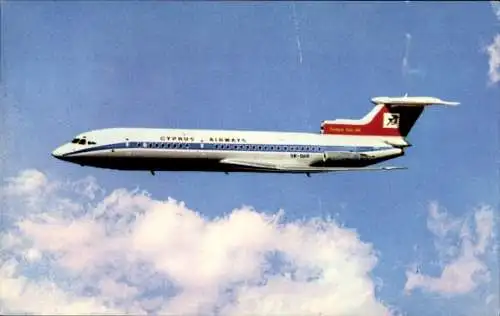 Ak Passagierflugzeug, Cyprus Airlines, Trident Sun Jet