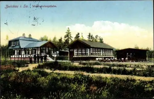 Ak Zwickau in Sachsen, Walderholungsheim