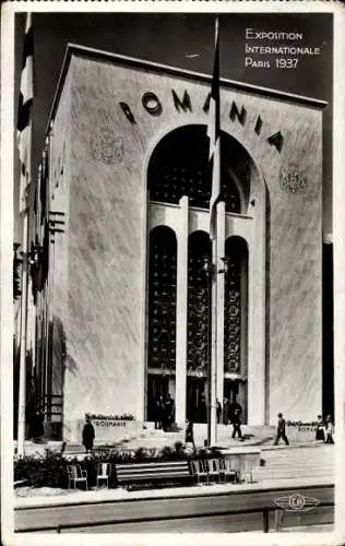 Ak Paris, Exposition Internationale 1937, Pavillon de la Roumanie
