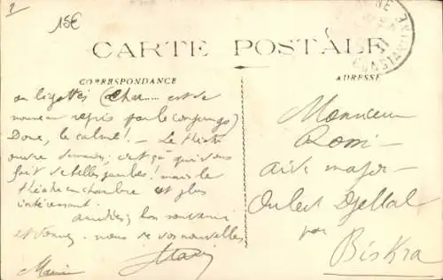 Ak Marseille, Hummer Händlerin