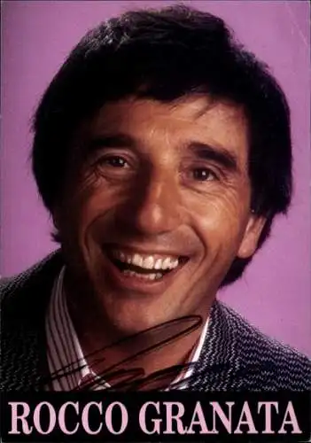 Foto Sänger Rocco Granata, Autogramm