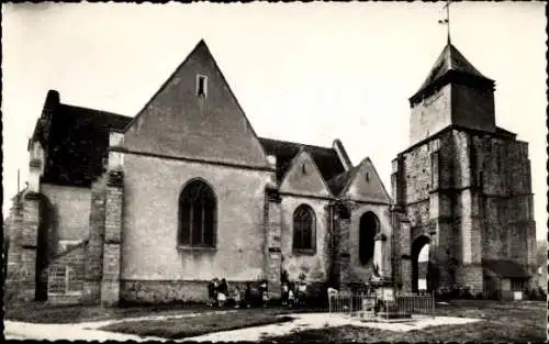 Ak Malay le Grand Yonne, Kirche, Clocher separe