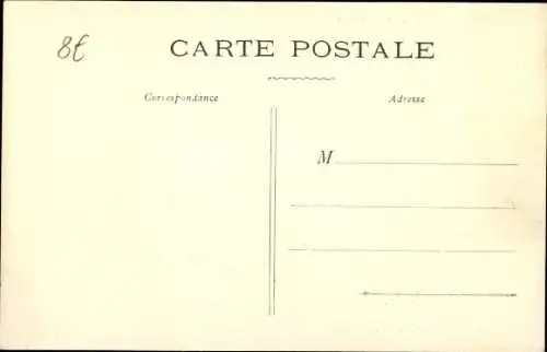 Ak Vachy Yonne, Vue sur le Village