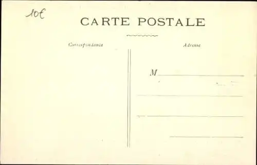 Ak Vachy Yonne, Vue sur le Village