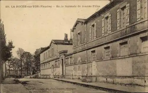 Ak La Roche sur Yon Vendee, Ecole Normale de Jeunes Filles