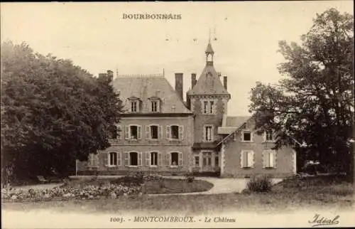 Ak Montcombroux Allier, Schloss