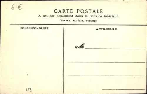 Ak Meaulne Allier, Gesamtansicht