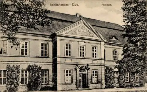 Ak Schönhausen an der Elbe, Museum