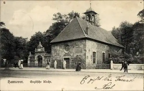 Ak Hannover in Niedersachsen, Englische Kirche