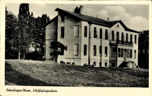 Ak Petershagen an der Weser, Schiffsjungenheim