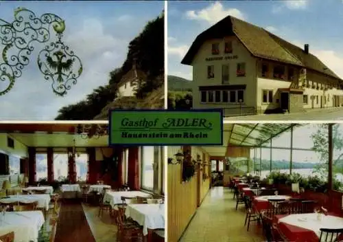 Ak Hauenstein Laufenburg am Hochrhein Baden, Gasthof Adler