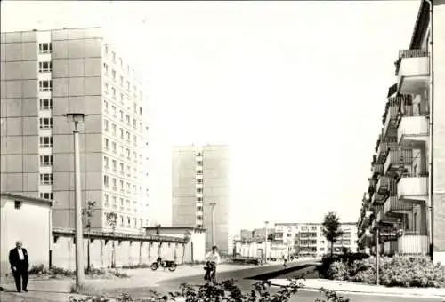 Ak Hennigsdorf an der Oberhavel, Friedrich Engels Straße