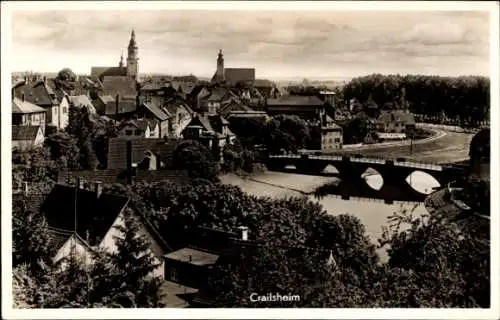 Ak Crailsheim in Württemberg, Gesamtansicht