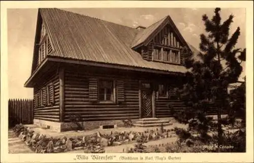 Ak Radebeul in Sachsen, Villa Bärenfett
