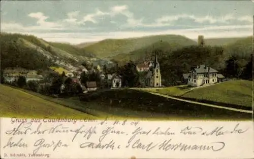 Ak Tautenburg in Thüringen, Teilansicht