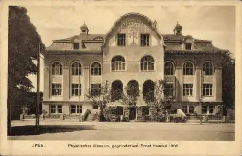 Ak Jena in Thüringen, Phyletisches Museum, gegründet von Ernst Haeckel 1908
