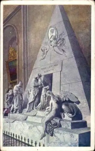 Künstler Ak Wien 1 Innere Stadt, Christinendenkmal in der Augustinerkirche, Canova