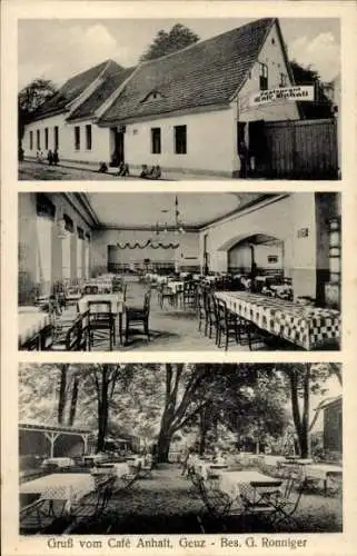 Ak Geuz Köthen in Anhalt, Café Anhalt