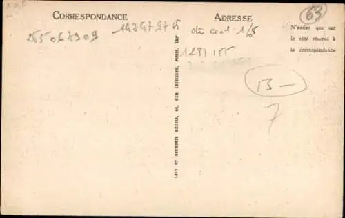 CPA Châtel Guyon Puy de Dôme, Gare