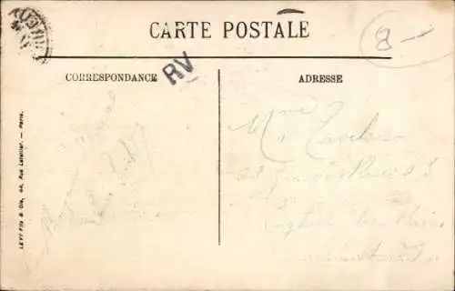 CPA Évreux Eure, Gare