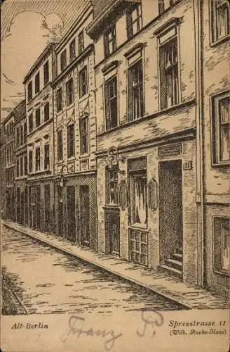 Künstler Berlin Mitte, Altstadt, Spreestraße 11, Wilh. Raabe-Haus