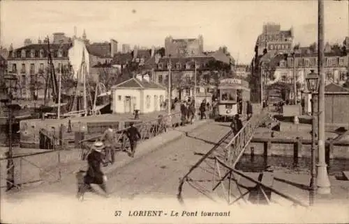 Ak Lorient Morbihan, Le Pont tournant
