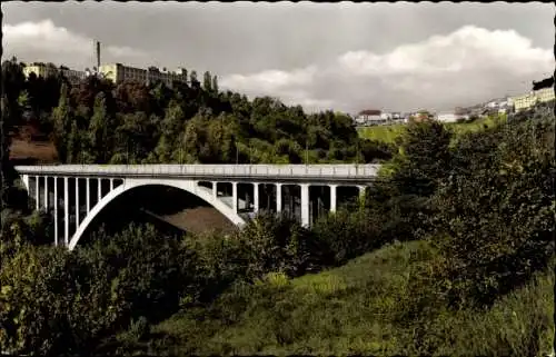 Ak Pirmasens am Pfälzerwald, Zeppelinbrücke