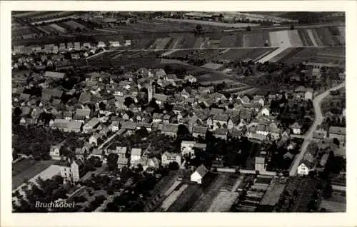 Ak Bruchköbel in Hessen, Fliegeraufnahme