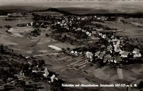 Ak Neuhütten Wüstenrot in Württemberg, Fliegeraufnahme