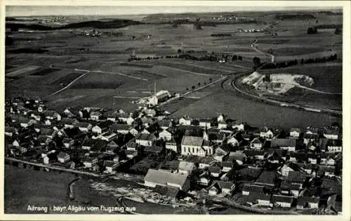 Ak Aitrang in Schwaben, Fliegeraufnahme