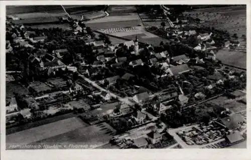 Ak Pfaffenhofen an der Ilm Oberbayern, Luftaufnahme von Pfaffenhofen, Wohnhäuser, landwirtschaftl