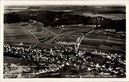 Ak Tailfingen Truchtelfingen Albstadt im Zollernalbkreis, Fliegeraufnahme