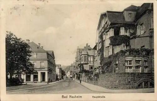 Ak Bad Nauheim in Hessen, Hauptstraße, Häuser