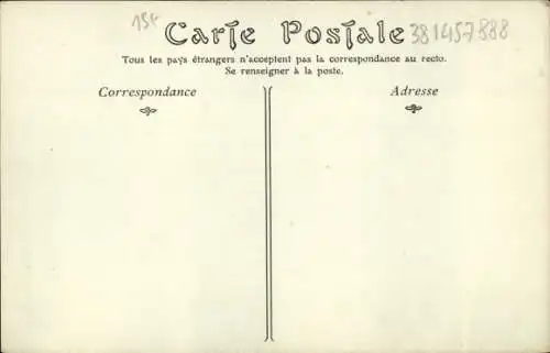 Ak Radrennfahrer Thuau, Millo, französischer Sprinter, Radrennbahn