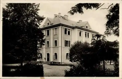 Ak Lázně Darkov Bad Darkau Karviná Karwin Mährisch Schlesien, Vila Jindřich,  Villa Heinrichshof,
