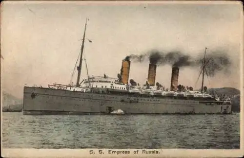Ak Dampfer S.S. Empress of Russia, Canadian Pacific Ships CPS