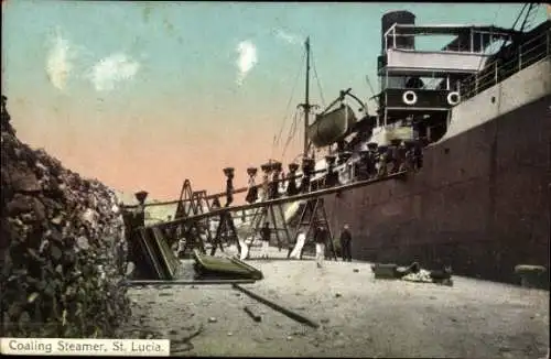 Ak Coaling Steamer, St. Lucia
