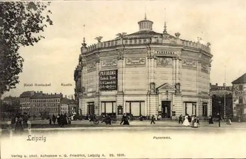 Ak Leipzig, Hotel Hentschel, Hauffe