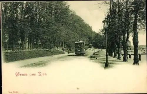 Ak Kiel, Straße, Straßenbahn