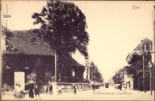 Ak Kiel, Sankt Jürgen-Kapelle, Sophienblatt